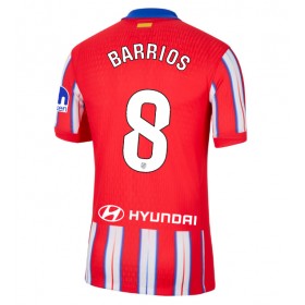 Atletico Madrid Pablo Barrios #8 Hjemme skjorte 2024-25 Kortermet